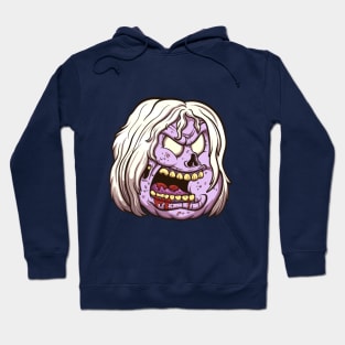 Female Zombie Head Hoodie